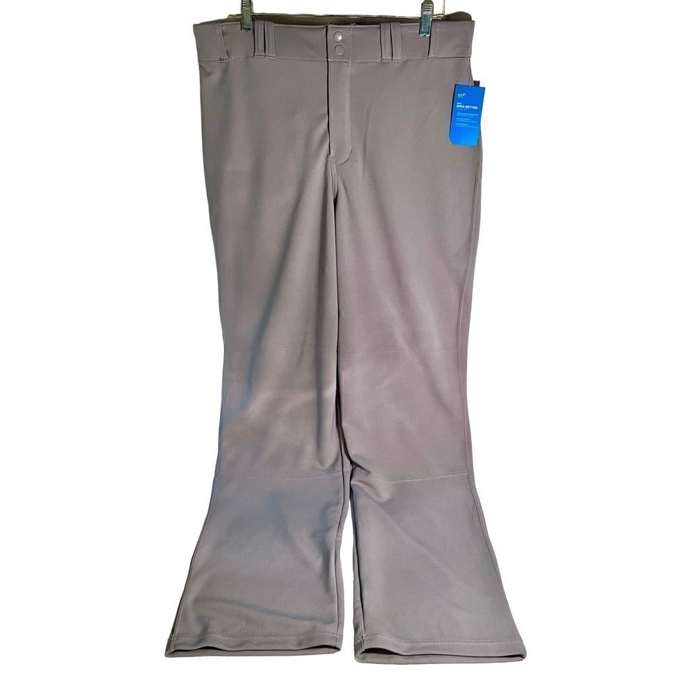 NWT Champro Sports MVP Open Bottom Baseball Pants Adult XL Gray